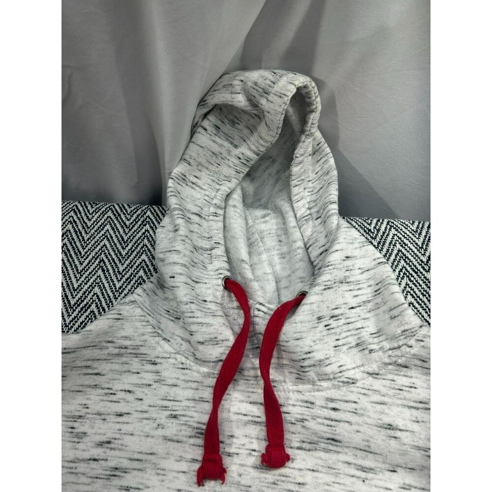 J. America Gray Pullover Hoodie With Red Drawstrings & Yellow McDonalds Logo L - Picture 3 of 5